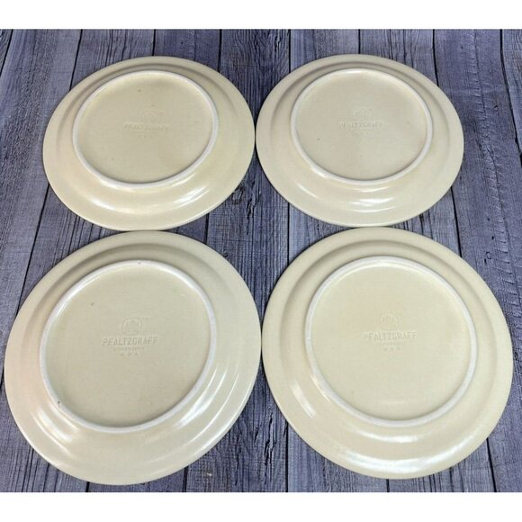 Set of 4 Pfaltzgraff Village Salad Plates Country Farmhouse 7 1/8" - Picture 4 of 7